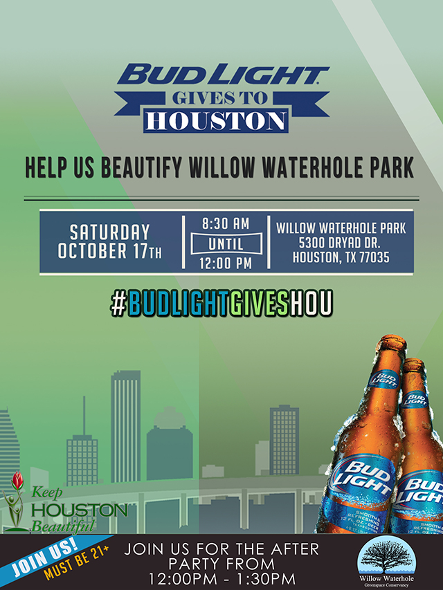 Bud Light Gives Willow Waterhole Park Flyer