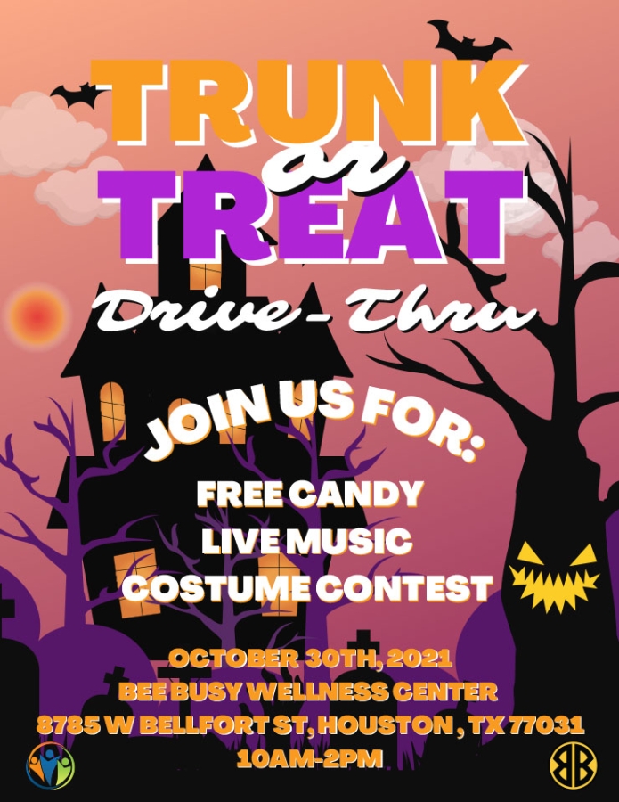 Bee Busy Wellness Center: Trunk or Treat, Oct. 30 - Brays Oaks ...