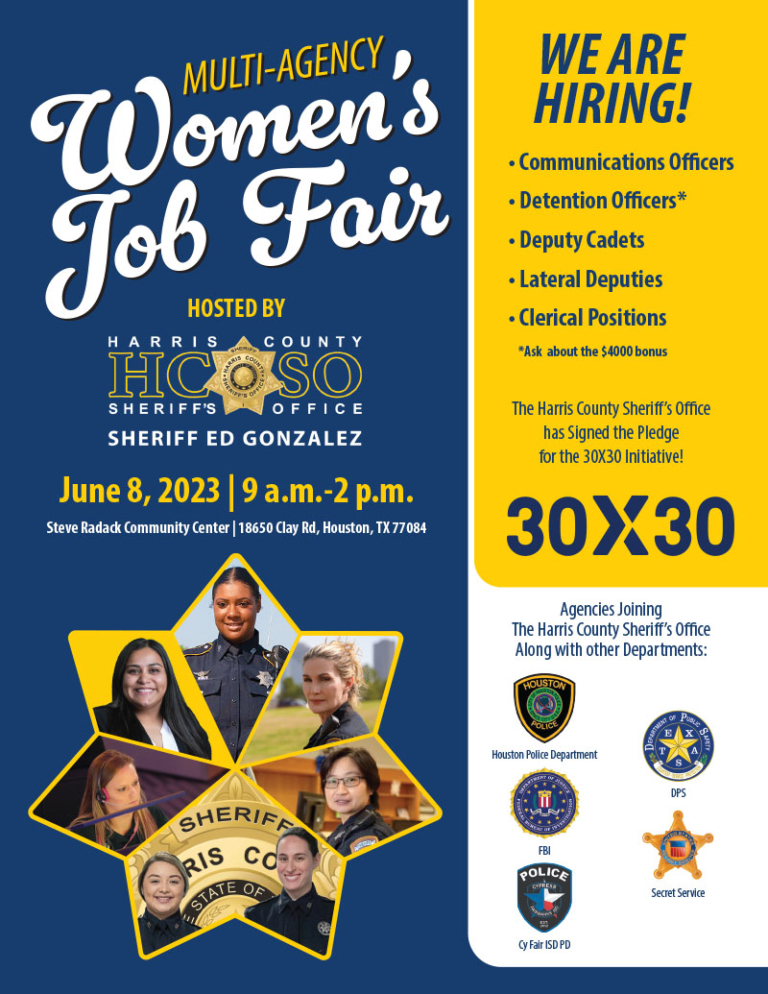 MultiAgency Women's Job Fair, June 8 Brays Oaks Management District