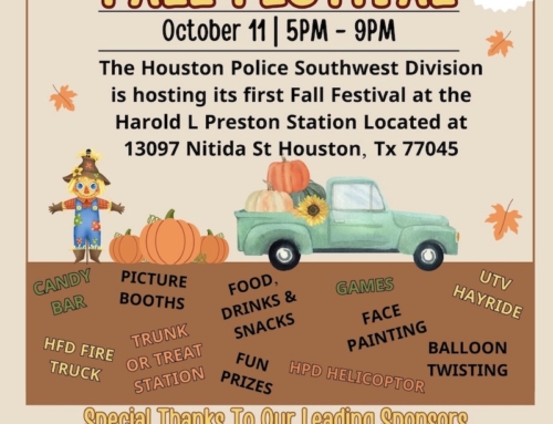 Houston Police Southwest Division Fall Festival, Oct. 11