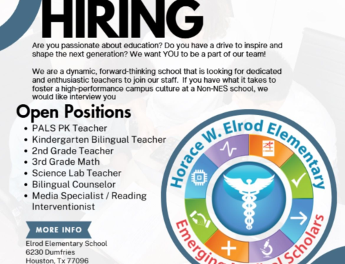 Elrod Elementary is Hiring